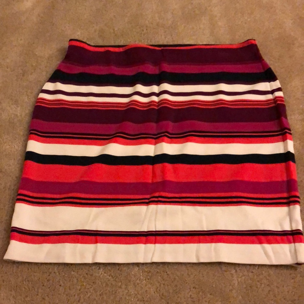 Ann Taylor Striped Skirt